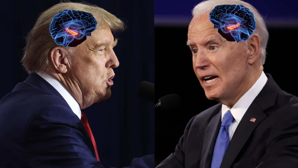 Trump and Biden - The Seahorse Battle